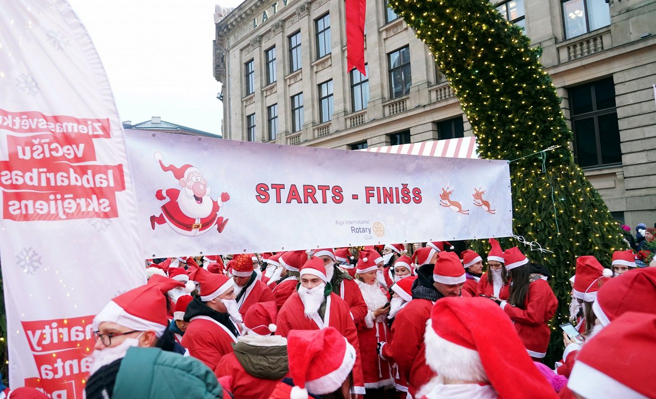 Ziemassvētku vecīšu skrējiens "Santa Fun Run", 07.12.2025