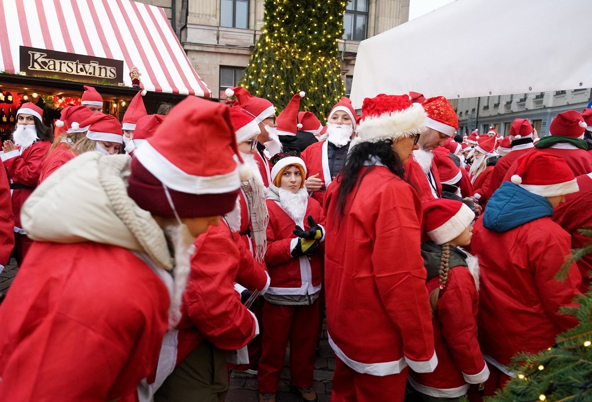 Ziemassvētku vecīšu skrējiens "Santa Fun Run", 07.12.2025