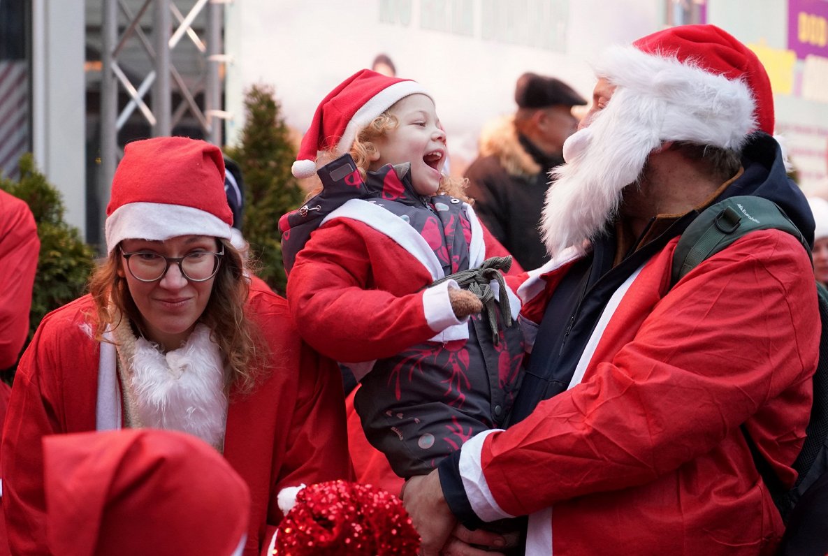 Ziemassvētku vecīšu skrējiens "Santa Fun Run", 07.12.2025