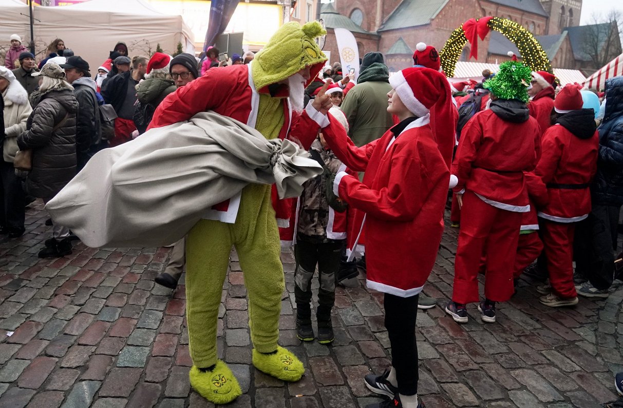 Ziemassvētku vecīšu skrējiens "Santa Fun Run", 07.12.2025