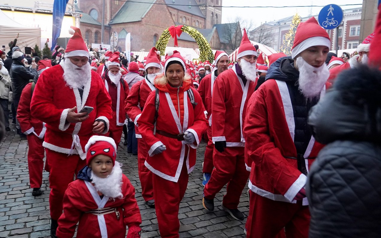 Ziemassvētku vecīšu skrējiens "Santa Fun Run", 07.12.2025
