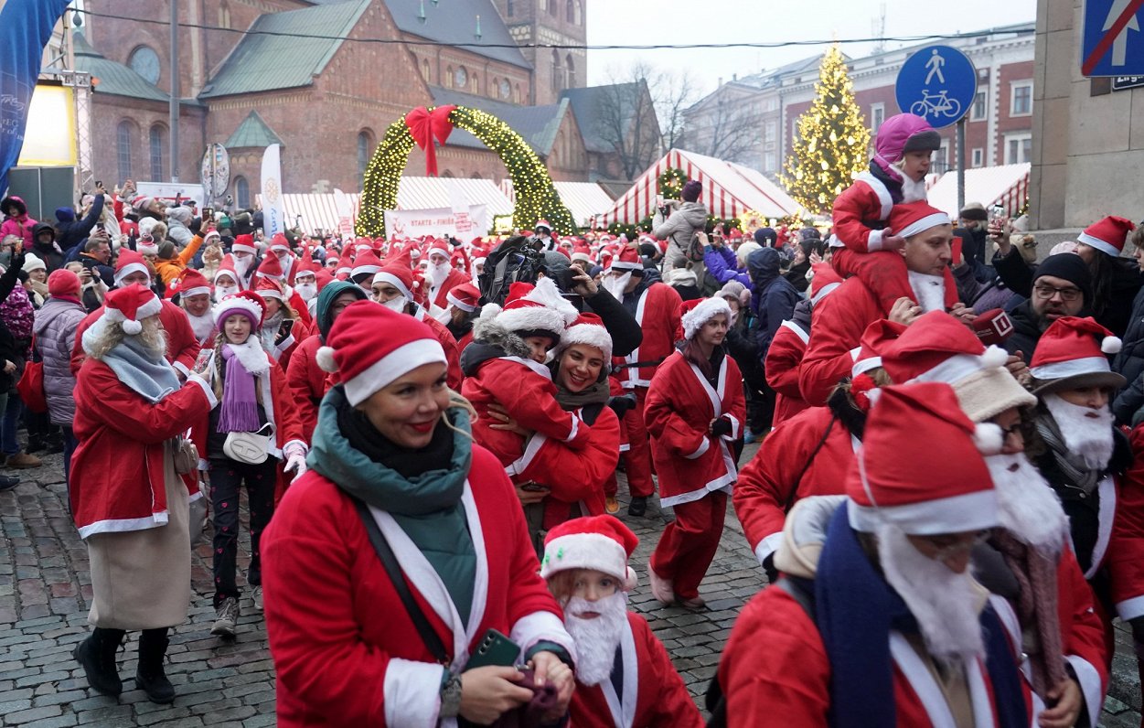 Ziemassvētku vecīšu skrējiens "Santa Fun Run", 07.12.2025