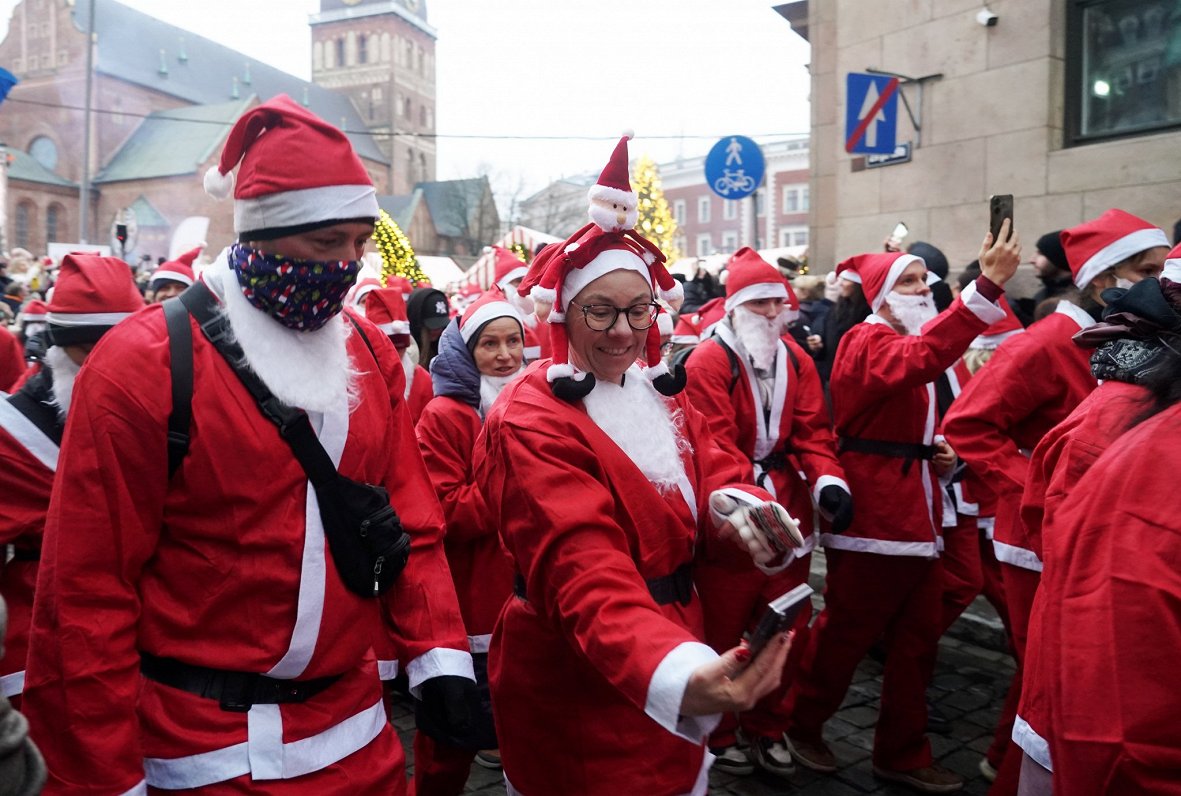 Ziemassvētku vecīšu skrējiens "Santa Fun Run", 07.12.2025
