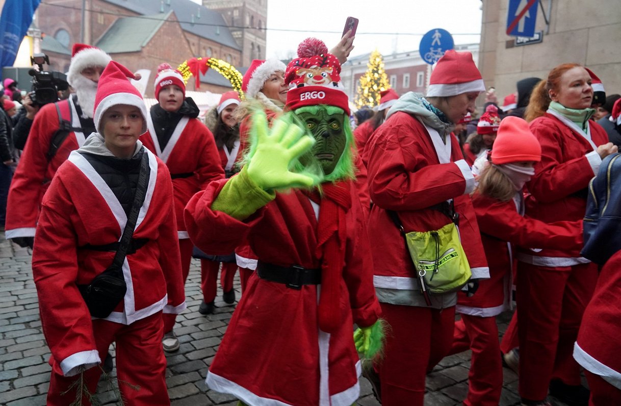 Ziemassvētku vecīšu skrējiens "Santa Fun Run", 07.12.2025