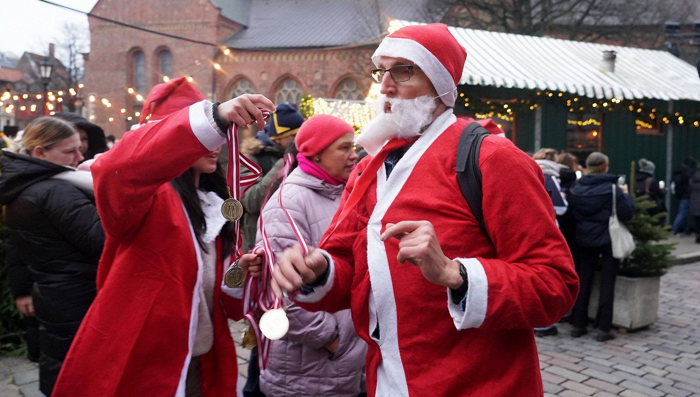 Ziemassvētku vecīšu skrējiens "Santa Fun Run", 07.12.2025