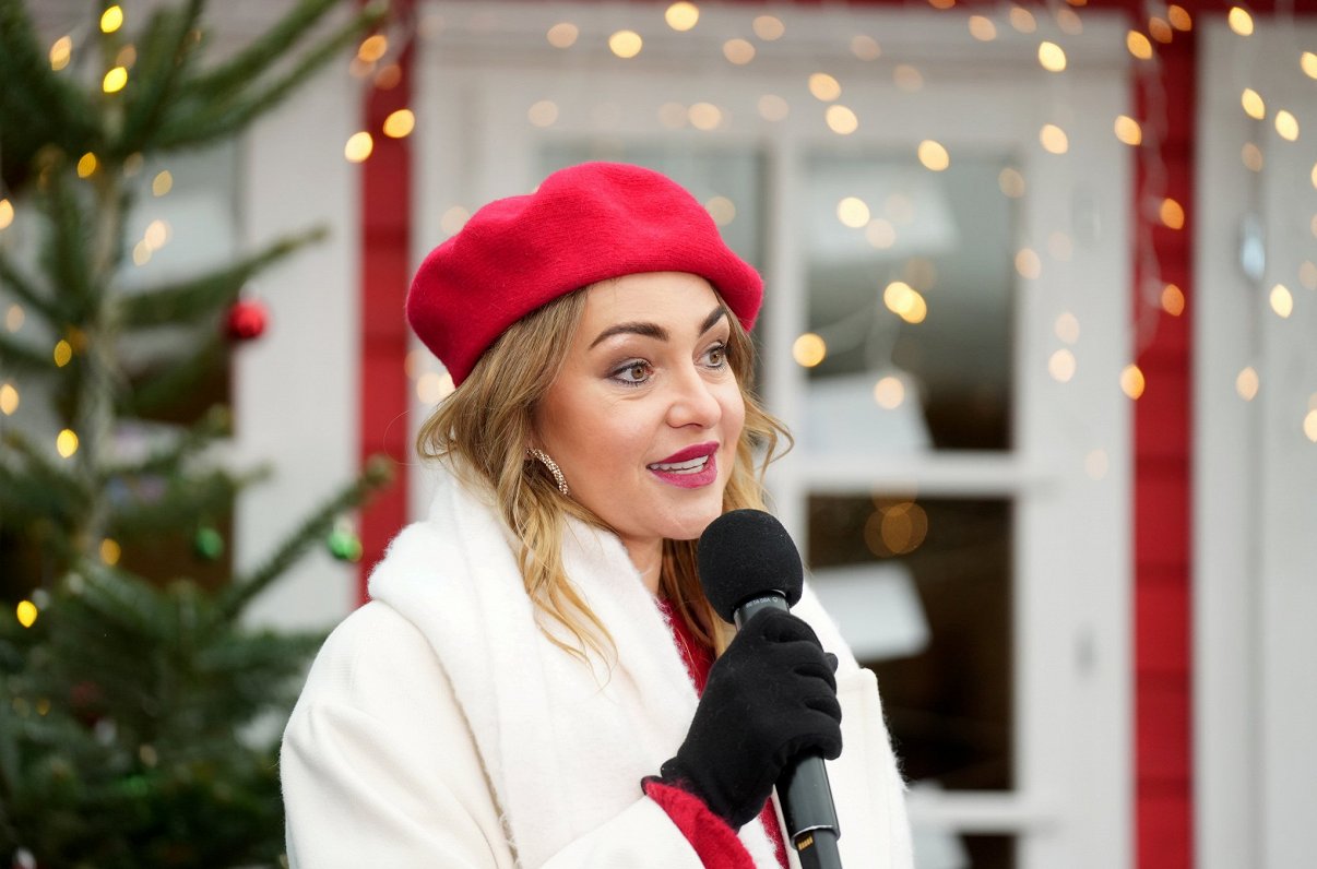 Kristīne Stakena pasākumā Vērmanes dārzā, 2024.gada novembris