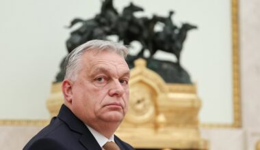 Ungārijas premjers Viktors Orbāns vizītē Maskavā