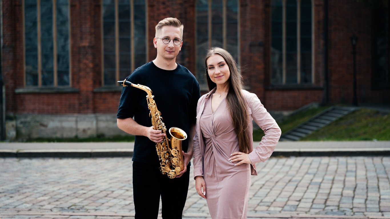 Annija Kristiāna Ādamsone un Aigars Raumanis