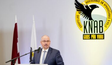 Korupcijas novēršanas un apkarošanas biroja (KNAB) priekšnieks Jēkabs Straume
