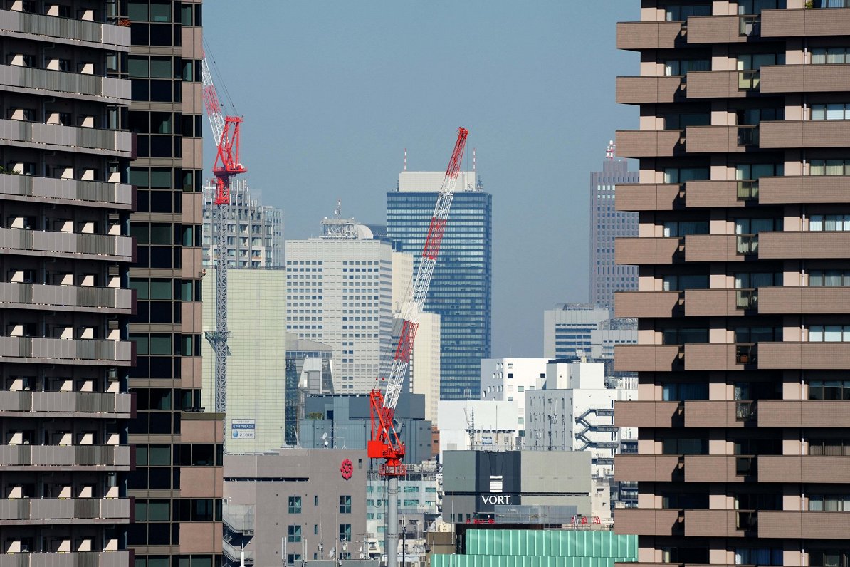 Tokijas pilsētas ainava