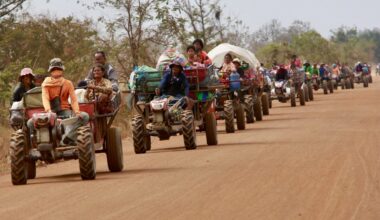 Civiliedzīvotāju evakuācija Kambodžā