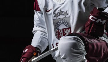 Latvijas hokeja valstsvienības olimpiskās formas