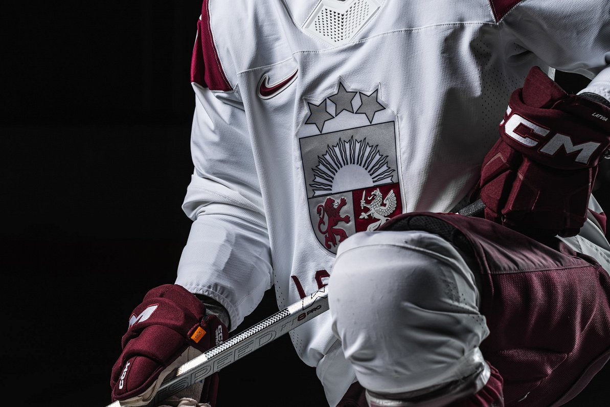 Latvijas hokeja valstsvienības olimpiskās formas