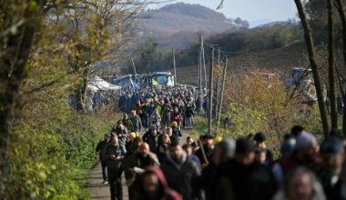 Protestētāji Francijā