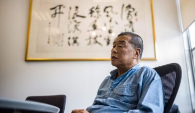 Honkongas demokrātijas aizstāvis Džimijs Lai