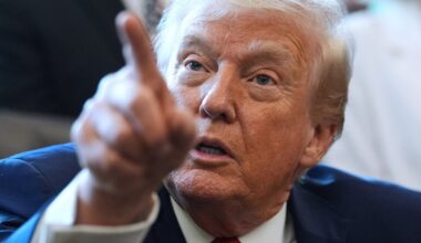 ASV prezidents Donalds Tramps