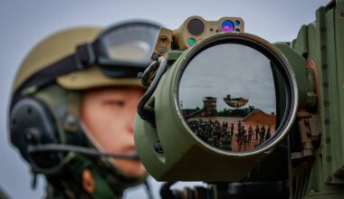 Taivānas militārie spēki mācībās