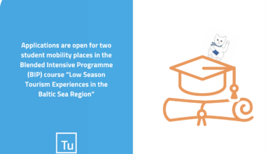 Atvērta pieteikšanās uz Blended Intensive Programme (BIP) kursu “Low Season Tourism Experiences in the Baltic Sea Region” - 15.12.2025 - Jaunumi