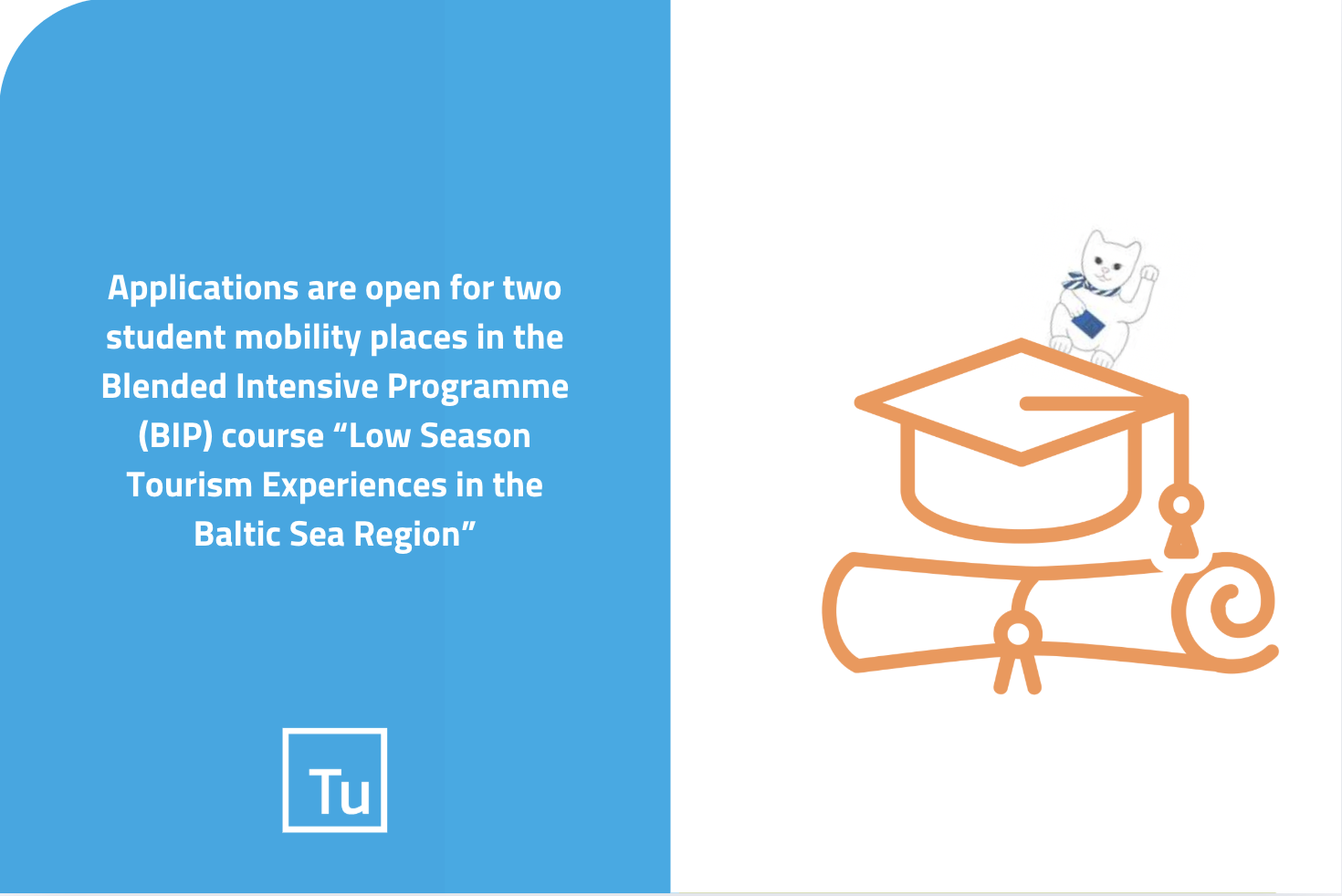 Atvērta pieteikšanās uz Blended Intensive Programme (BIP) kursu “Low Season Tourism Experiences in the Baltic Sea Region” - 15.12.2025 - Jaunumi