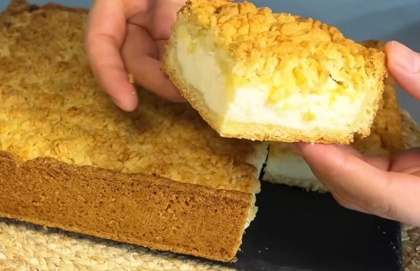 Maigākais biezpiena pīrāgs, kādu esat baudījuši: viena sastāvdaļa, kas pildījumu padara krēmīgu