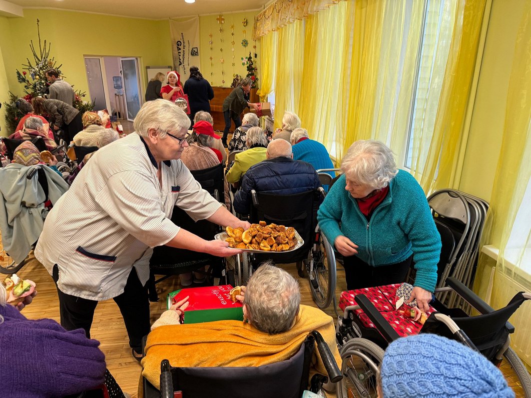 Ziemassvētki aprūpes centrā "Gauja"