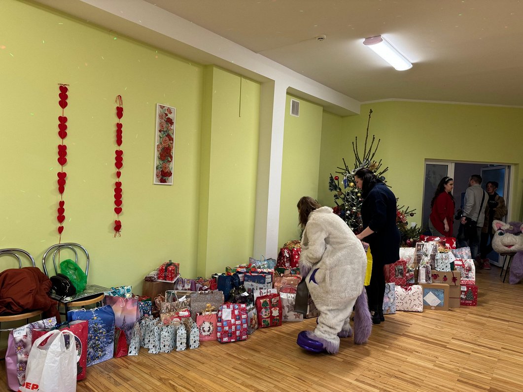 Ziemassvētki aprūpes centrā "Gauja"