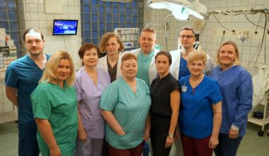 Operāciju veikusī RAKUS ārstu komanda
