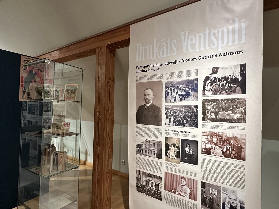 Izstāde "Drukāts Ventspilī. 19. gadsimta beigas – 20.gadsimta I puse"