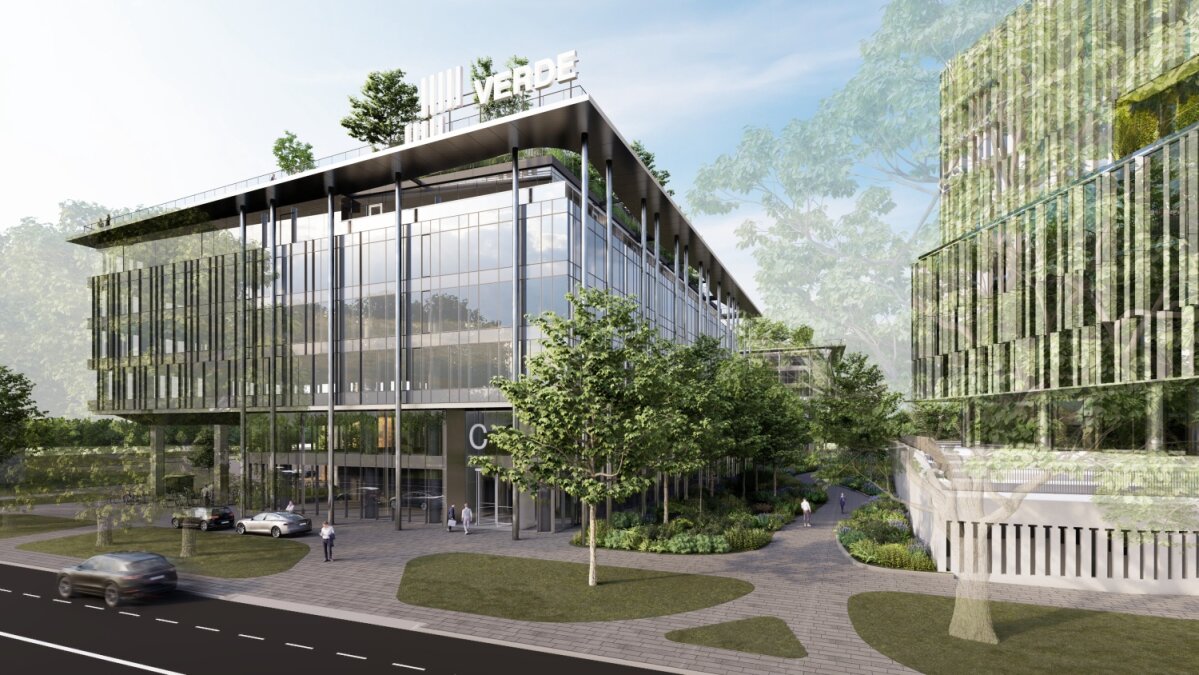 Piešķir 19 miljonu eiro kredītu biroju kompleksa Verde turpmākai attīstībai