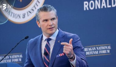 “Mūsu sabiedrotie nav bērni.” Hegsets slavē Baltijas valstis un sola īpašu ASV atbalstu