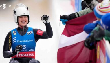 Pasaules kausa izcīņa kamaniņu sportā. Vinterberga. 1. diena - tv3.lv