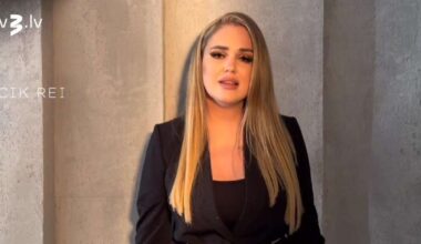 “Par spīti manis pašas meliem.” Vecgada vakarā Adriana Miglāne prezentē dziesmu