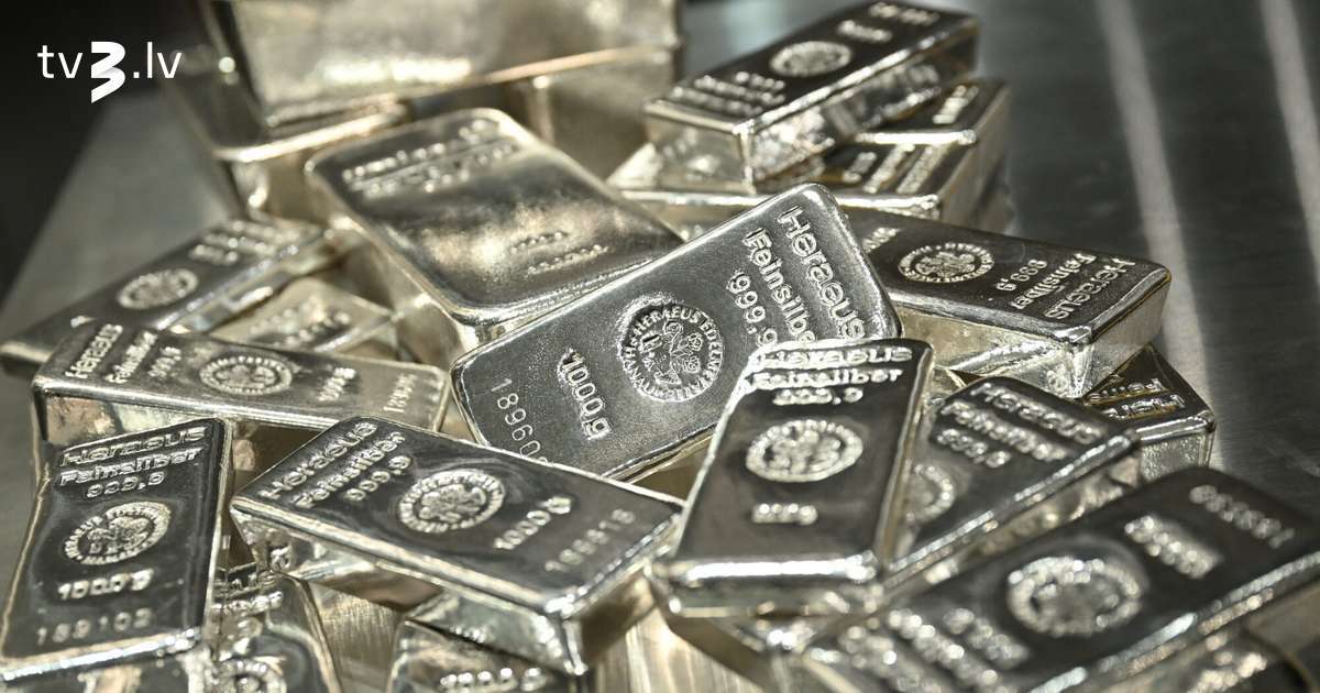 Sudraba cena sasniedz vēsturisku rekordu. Kāds tam ir iemesls?
