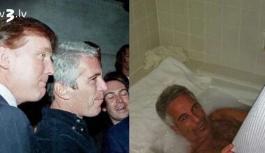 “Viņam ir fotogrāfijas ar visiem!” Tramps komentē jaunākos Epstīna lietas materiālus