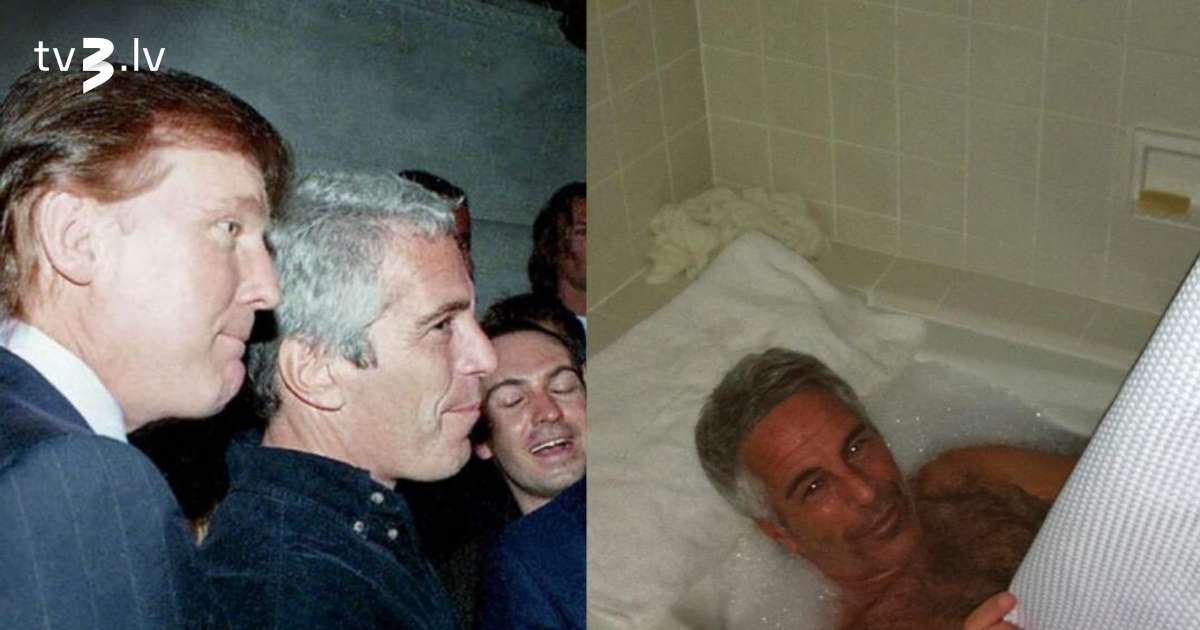 “Viņam ir fotogrāfijas ar visiem!” Tramps komentē jaunākos Epstīna lietas materiālus