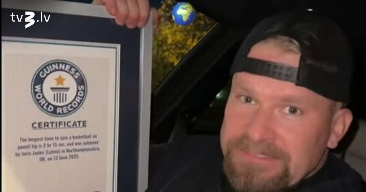 Jaunu Ginesa rekordu šogad uzstādījis arī Latvietis - tv3.lv