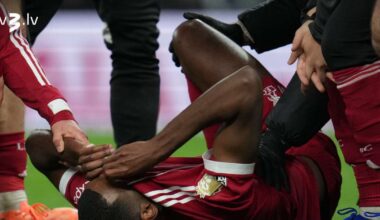 “Liverpool” divus mēnešus būs jāiztiek bez uzbrucēja Īsaka