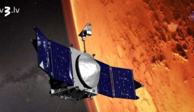 NASA zaudē kontaktus ar Marsa atmosfēras pētīšanas kosmosa kuģi MAVEN