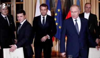 Vai Zelenskis varētu tikties ar Putinu?