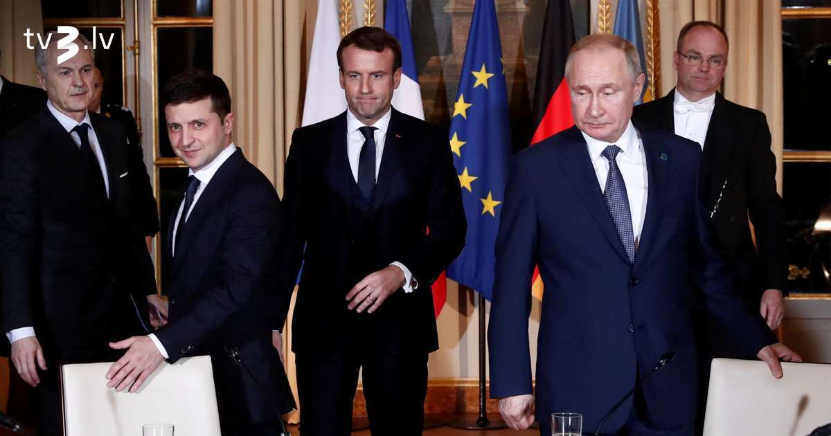 Vai Zelenskis varētu tikties ar Putinu?