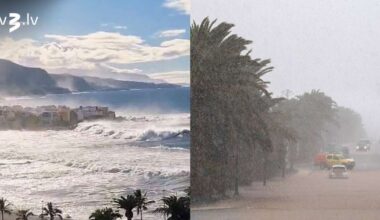 Traģiskas brīvdienas tūristu iecienītajā Tenerifē; viļņi ierauj atklātā ūdenī vairākus cilvēkus