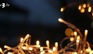 Laiks gaismiņu virtenēm: Kā zināt, cik daudz elektrības “apēd” gaismas rotājumi