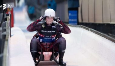 TIEŠRAIDE. Pasaules kausa izcīņa kamaniņu sportā. Vinterberga - tv3.lv