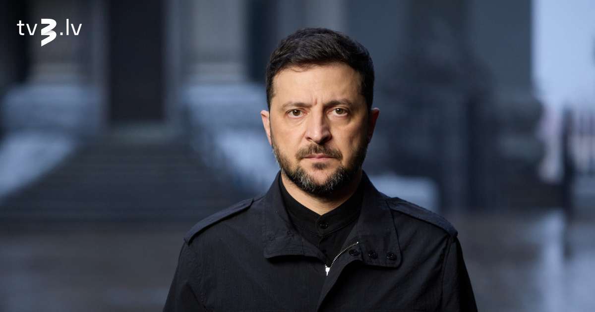 Zelenskis pimdien tiksies ar Lielbritānijas, Francijas un Vācijas līderiem - tv3.lv