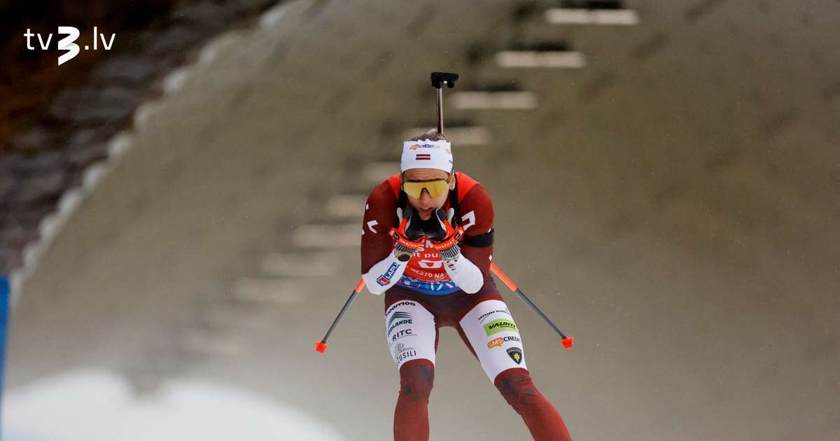 Latvijas biatlonistes Pasaules kausa stafeti noslēdz 18. vietā