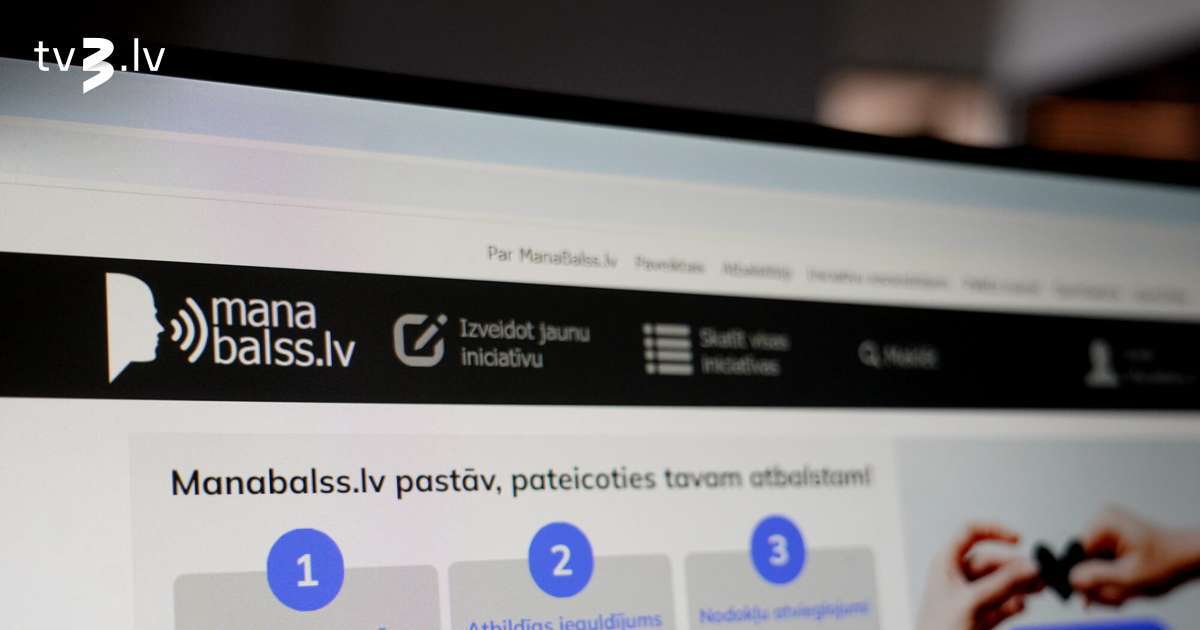 Saeima piešķir 150 000 eiro “Manabalss.lv” darbībai