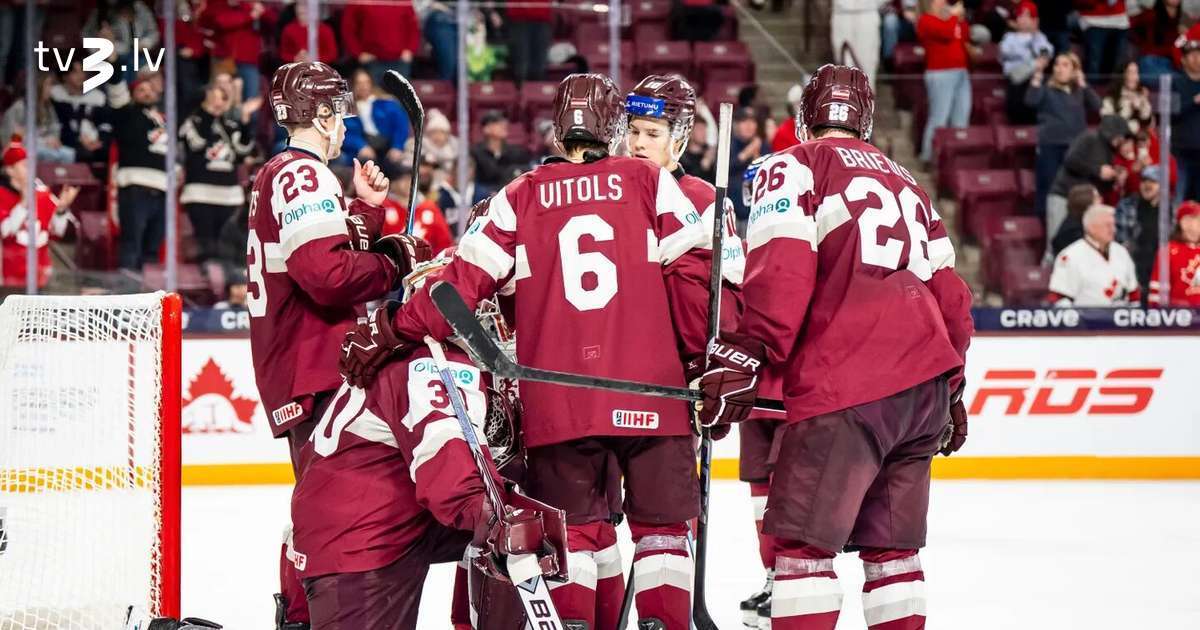 Latvijas U20 hokejisti pasaules čempionāta trešajā mačā tiekas ar Dāniju