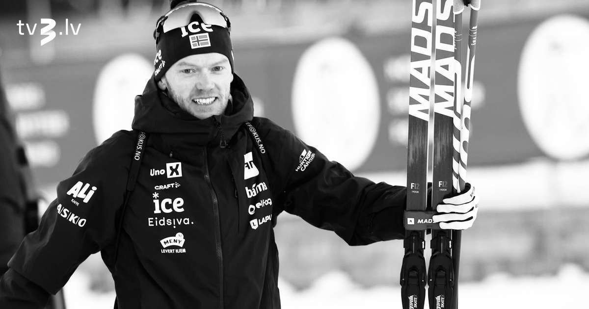 Miris Norvēģijas izlases biatlonists Bakens - tv3.lv