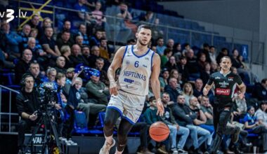 Lomažam liels spēles laiks un 18 punkti “Neptūnas” Eirokausa uzvarā - tv3.lv