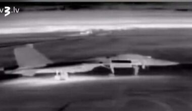 Ukrainas dronu triecienā Belbekas lidlaukam iznīcinātas divas krievu okupantu kara lidmašīnas Su-27